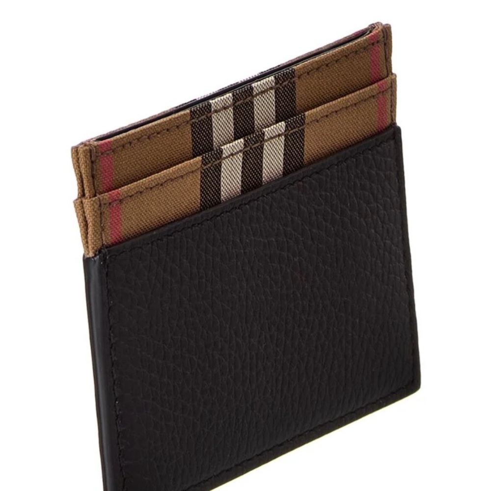 Burberry Black and Tan Card Holder - Picture 2 of 6